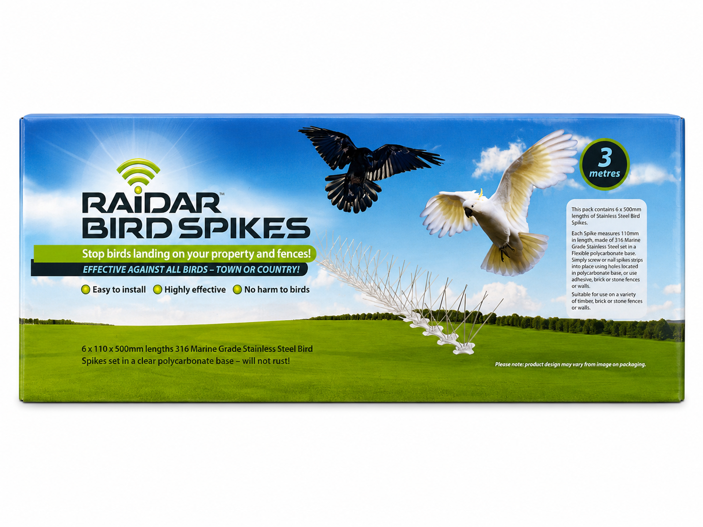 BIRD SPIKE KIT