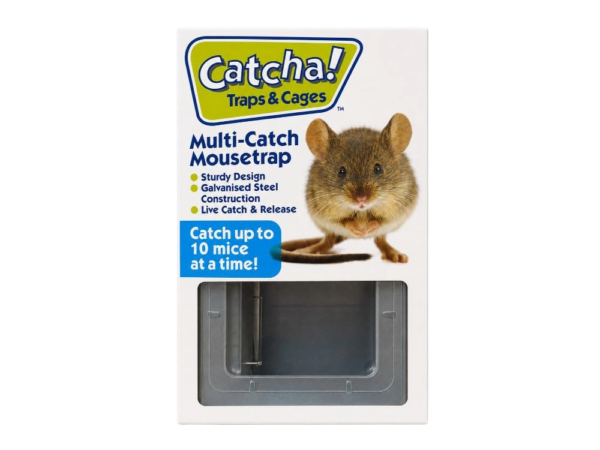 MOUSE TRAP MULTI CATCH 26X16X4.5CM
